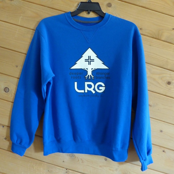 Lrg Other - LRG Blue Mens Sweatshirt Cotton Blend